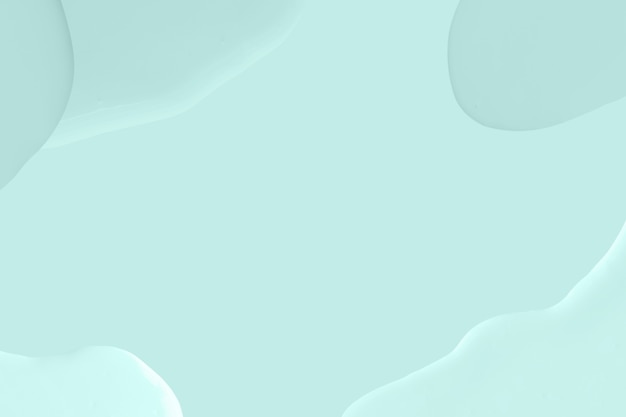 Mint green acrylic texture background