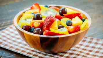 Free photo mixed and assorted fruits