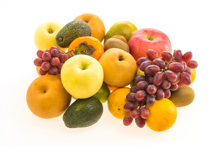 Free Photo mixed fruits