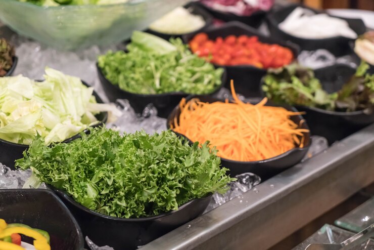 mixed salad bar