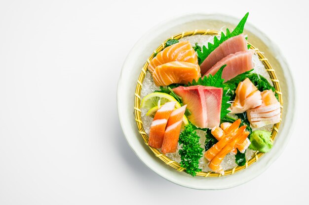 Mixed sashimi set