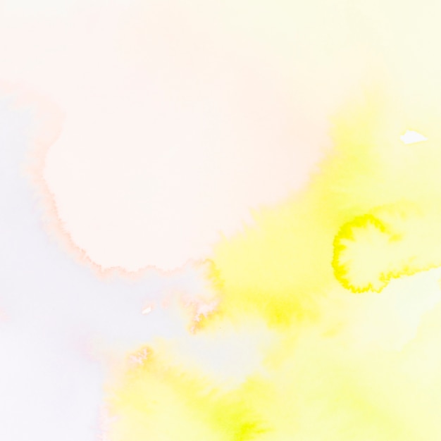 Mixed yellow and an orange watercolor abstract backdrop