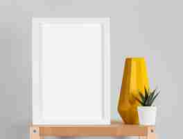 Free photo mock up frames on table