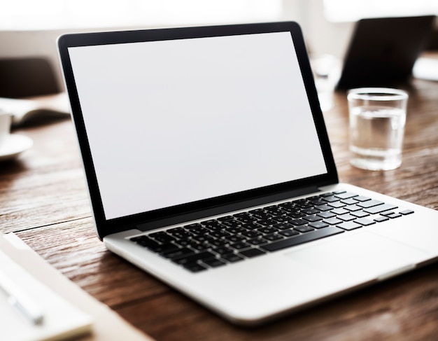 mockup copy space blank screen concept