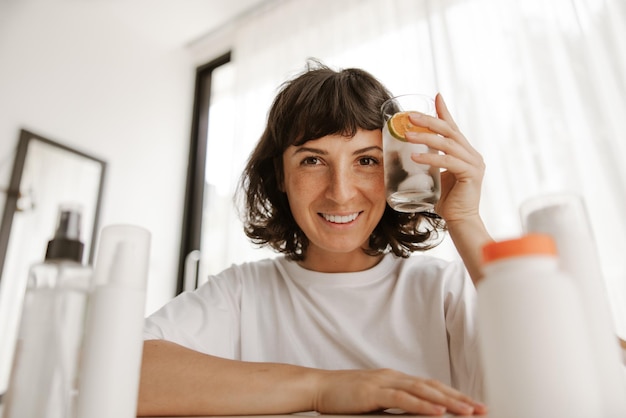 Mockup of cosmetics for woman cream