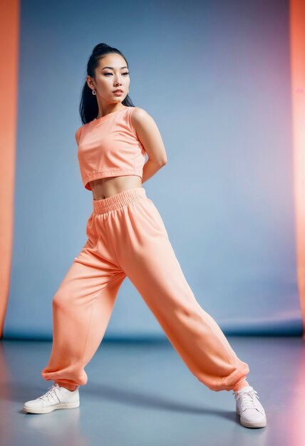Model wearing beautiful shade clothing