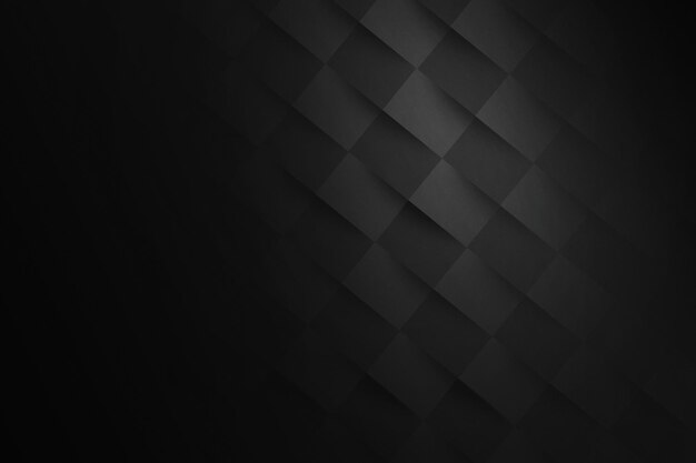 Modern 3d black paper style background