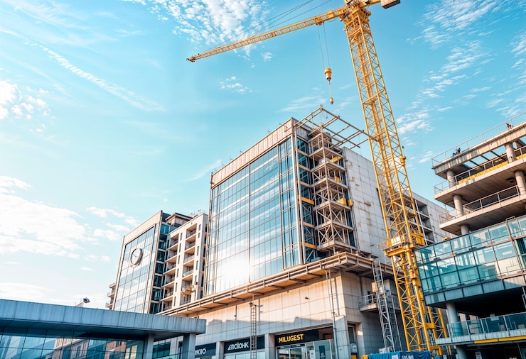 Free Photo modern building construction
