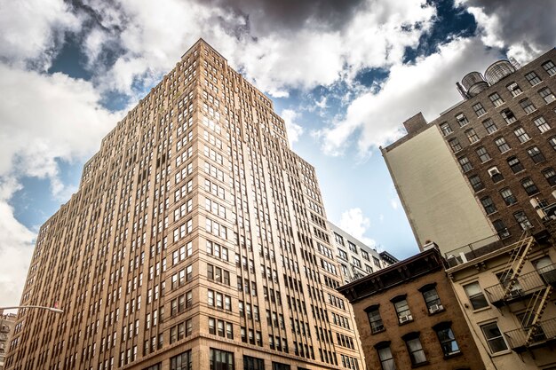 Modern building in New York, USA