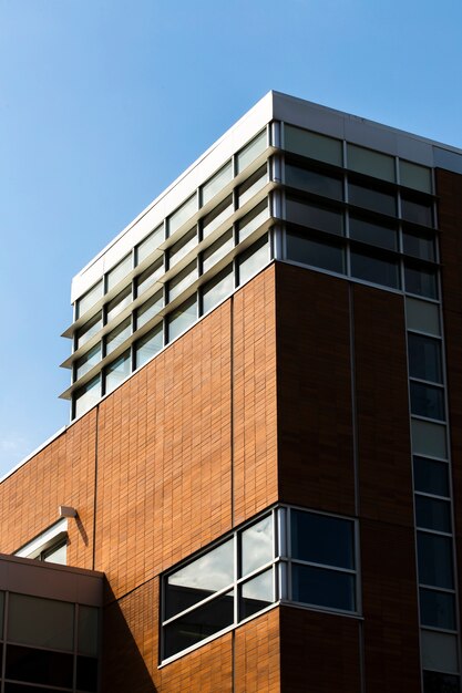 Modern building with many windows