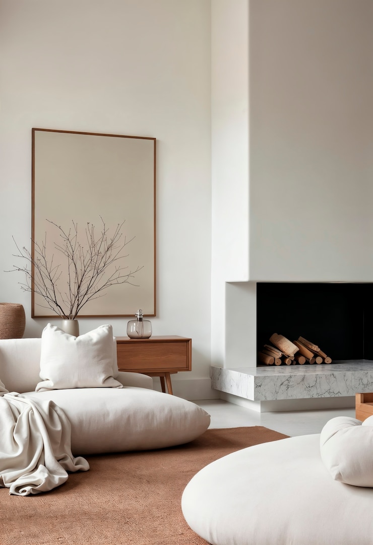 Free Photo modern and clean interior design