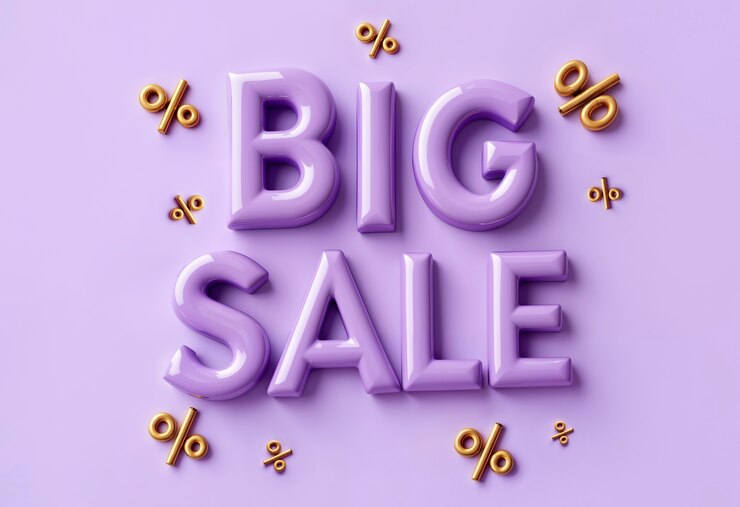 Free Photo modern designs for sales promotion