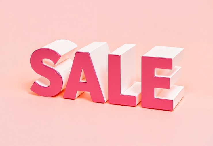 Free Photo modern designs for sales promotion