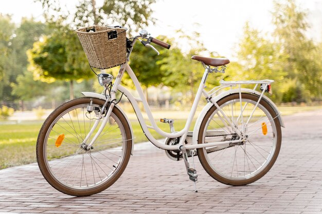 현대적인 친환경 자전거