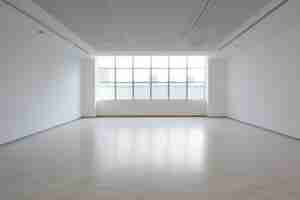 Free photo modern and empty room