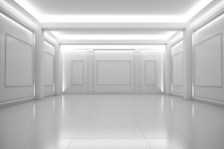 Free Photo modern and empty room