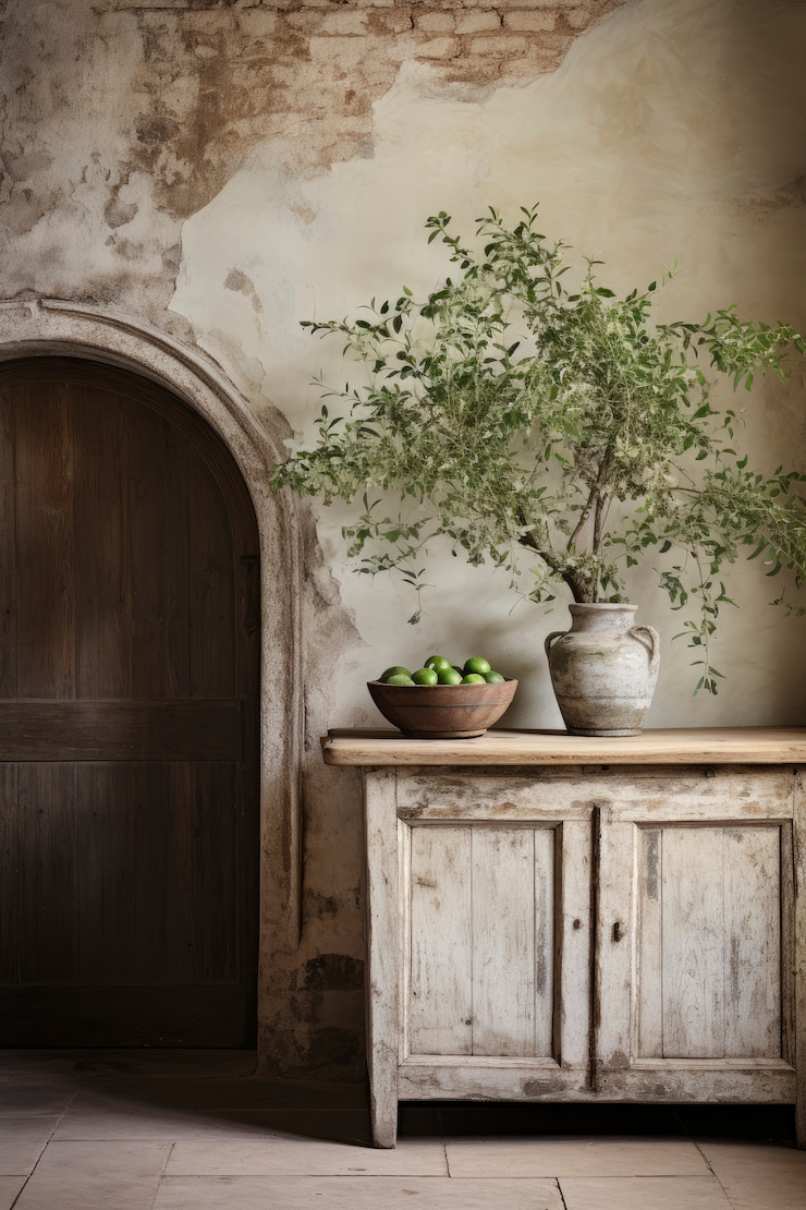 Free Photo modern entranceway with furniture and home decor