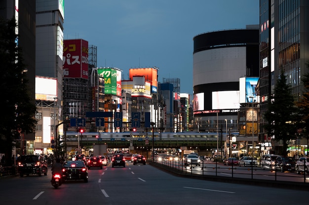 無料写真 モダンな外観のアーバンビュー