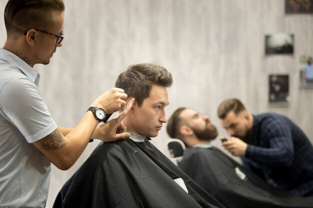 Modern hairsalon for men