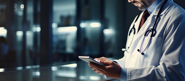 현대 의료 접근법은 의사들이 기록을 위해 태블릿을 사용하는 것입니다.