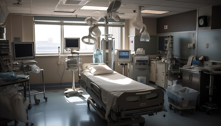 Free Photo modern healthcare experts working with advanced technology generated by ai