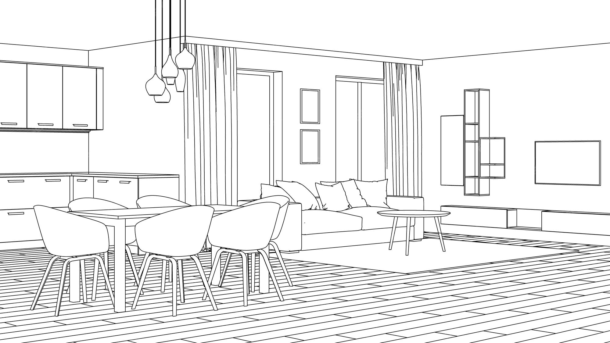 premium-photo-modern-house-interior-design-project-sketch-3d