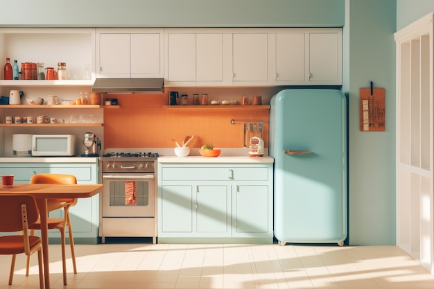 Foto gratuita moderno design degli interni delle cucine