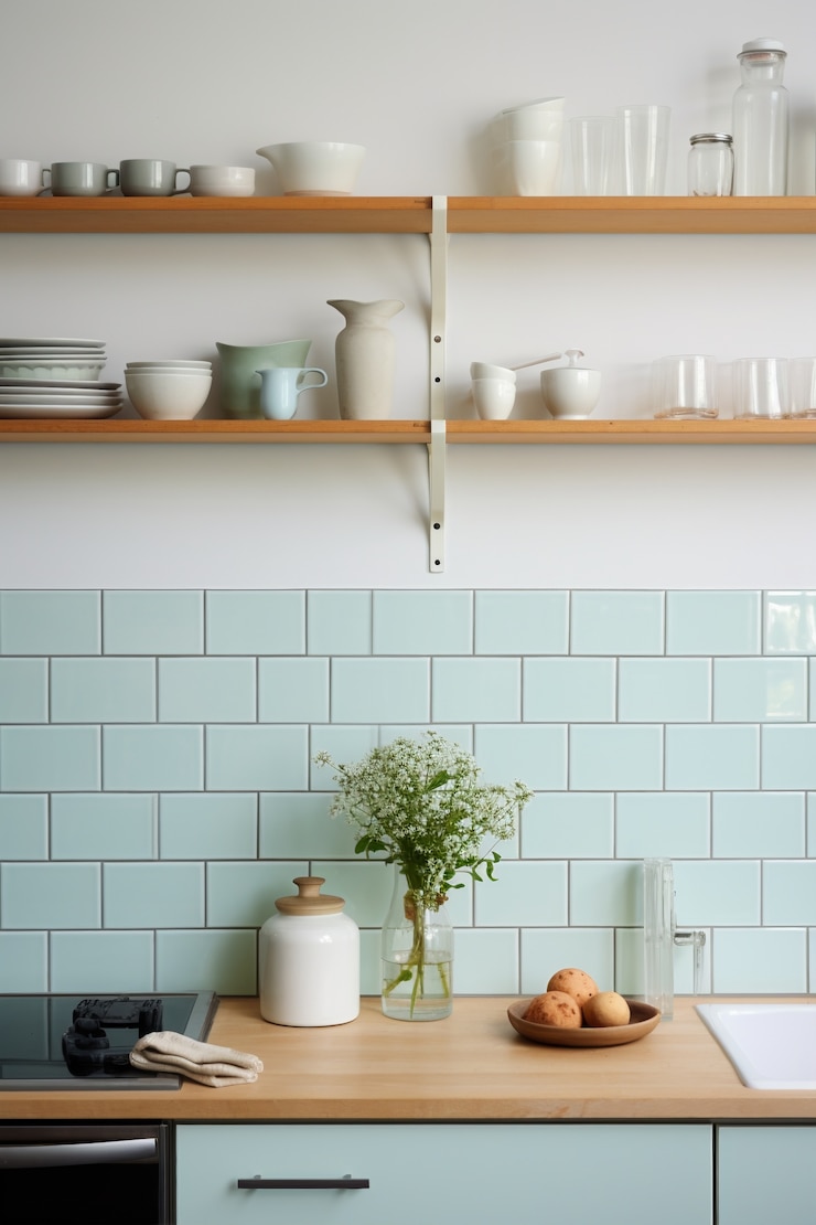 Free Photo modern kitchen interior design