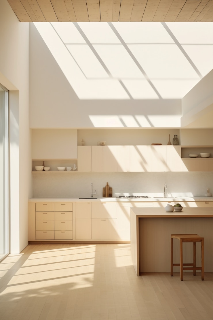 Free Photo modern kitchen interior design