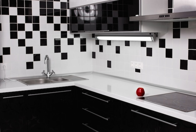 modern kitchen interior