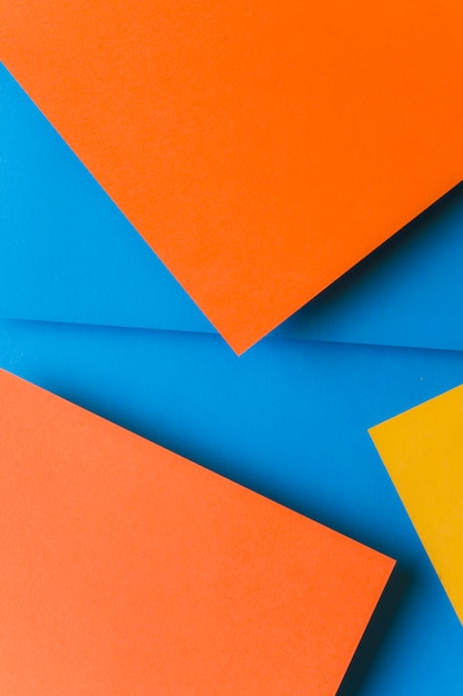 Modern material design colored paper backdrop