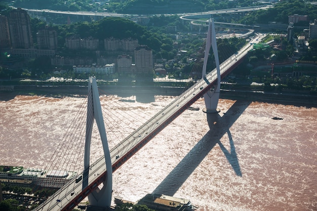 Foto gratuita orizzonte moderno della metropoli