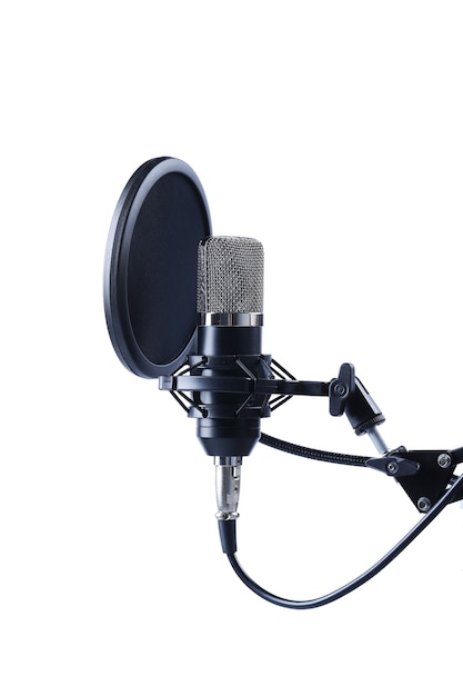 Free photo modern microphone