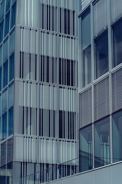 Modern office building facade