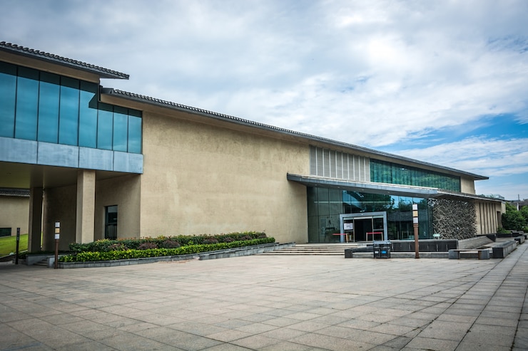 Free Photo modern office building