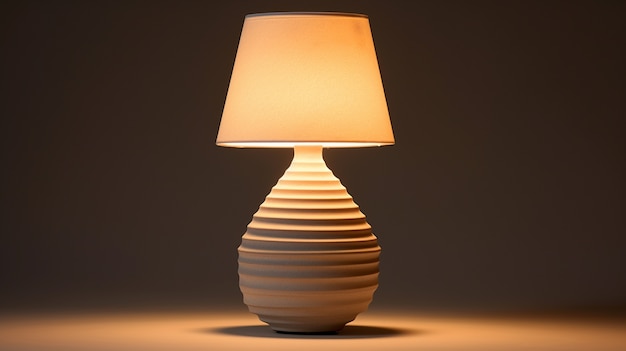 Modern photorealistic lamp design