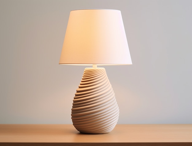 Modern photorealistic lamp design