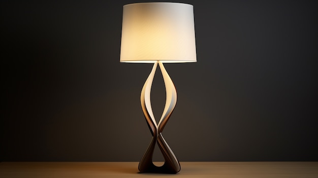 Modern photorealistic lamp design