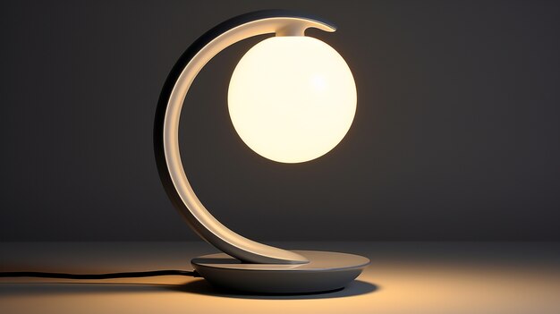 Modern photorealistic lamp design