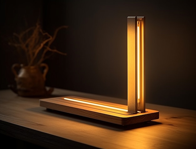 Free photo modern photorealistic lamp design