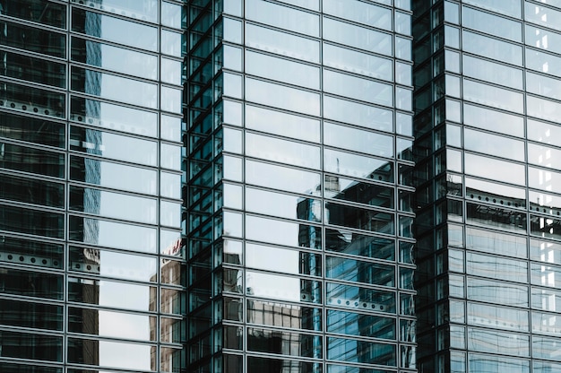 Modern skyscrapers in japan business district