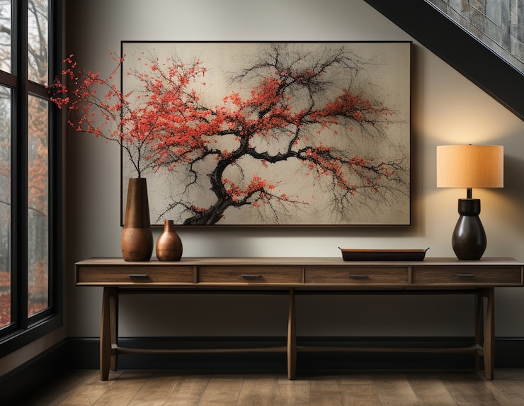 Free Photo modern styled entryway
