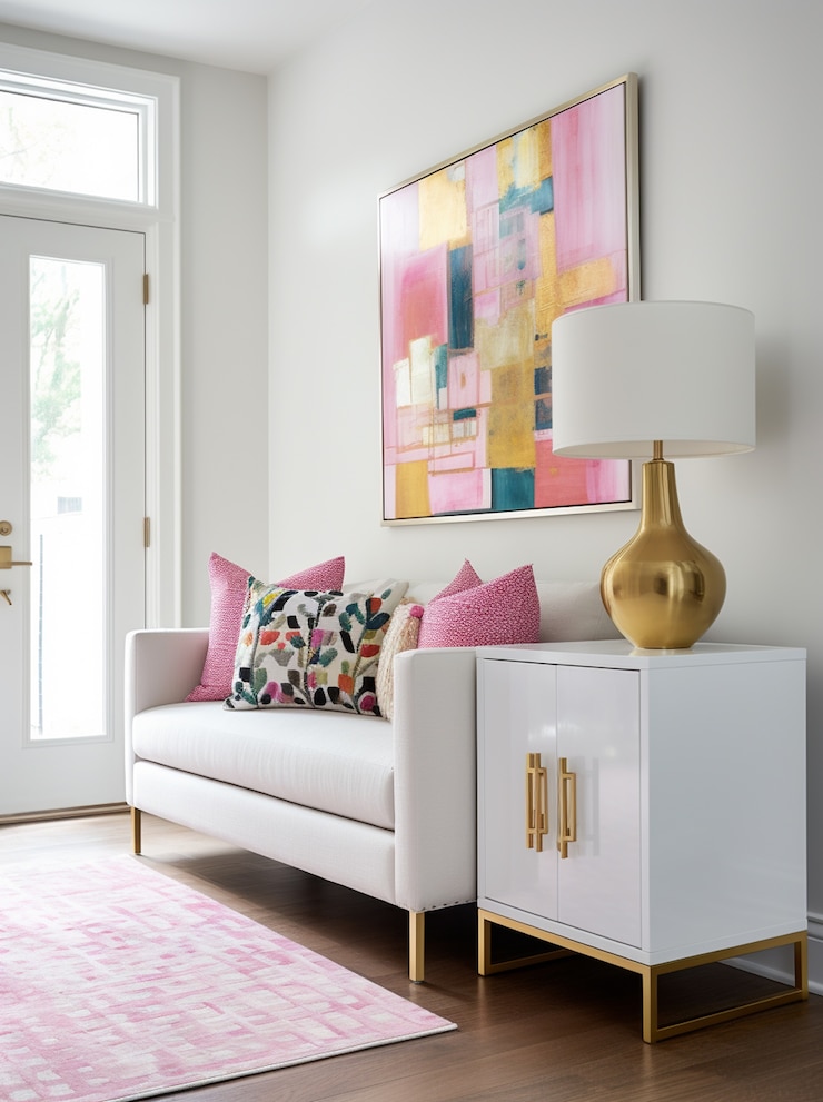 Free Photo modern styled entryway
