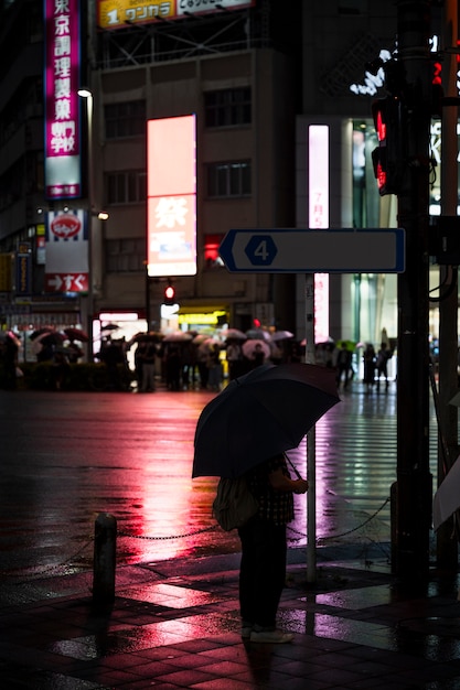 無料写真 モダンな都会のダウンタウンの眺め