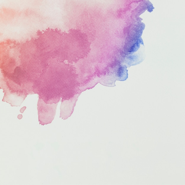 Modern watercolor background with abstract design