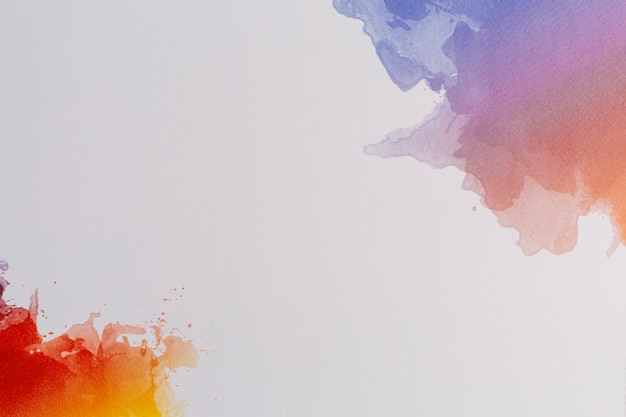 Modern watercolor background with abstract design