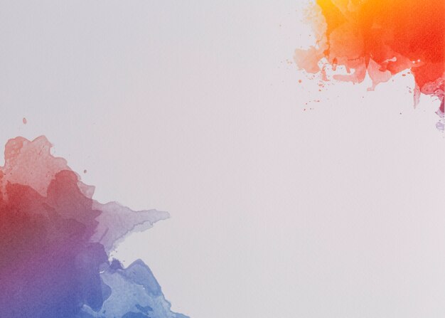 Modern watercolor background with abstract design