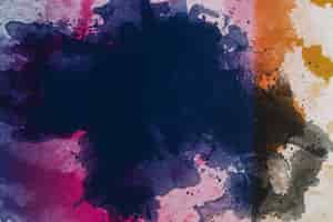 Free photo modern watercolor background with abstract design