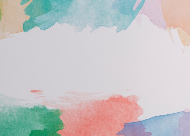 Modern watercolor background with abstract design