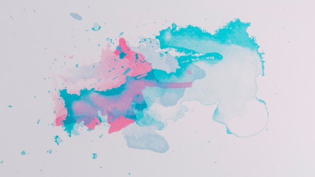 Modern watercolor background with abstract design